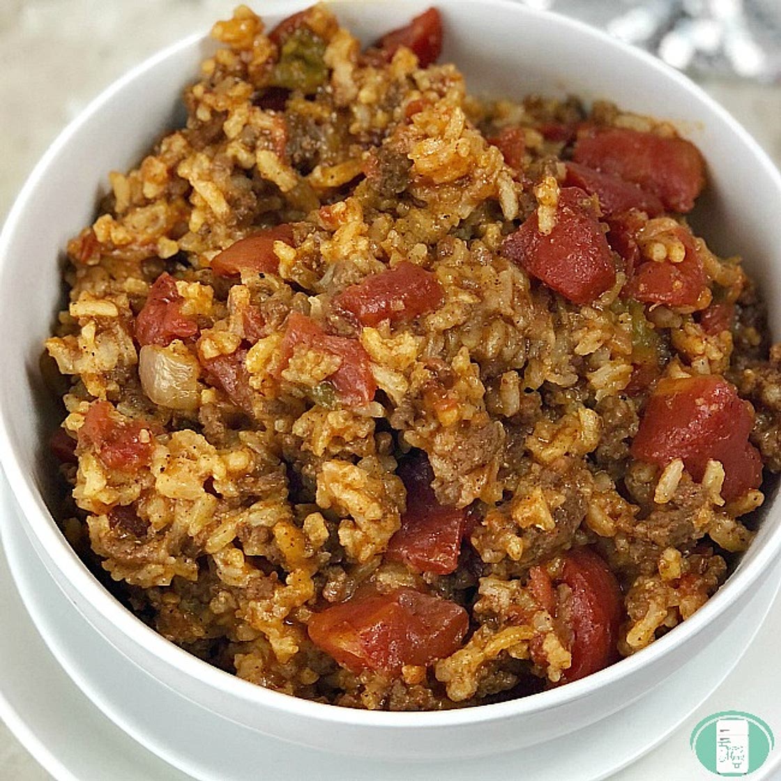 Beefy Rice Slow Cooker Casserole