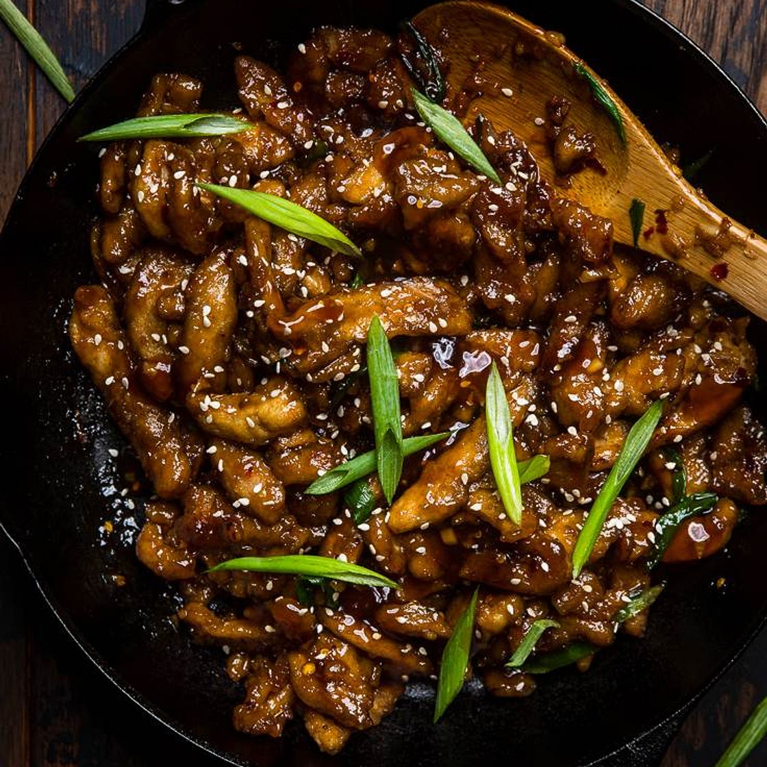 Vegan Mongolian Beef
