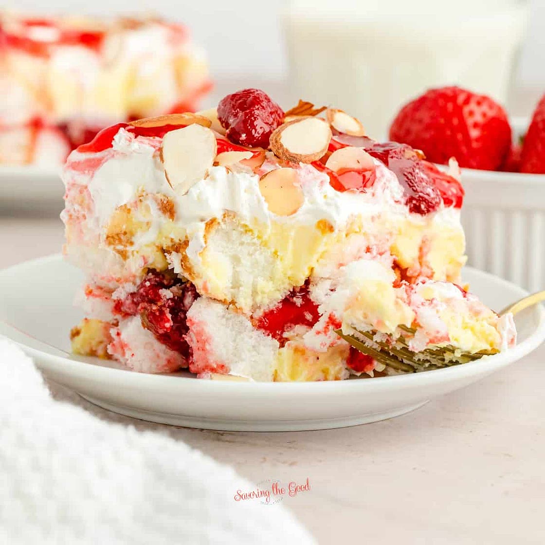 Strawberry Heaven On Earth Cake