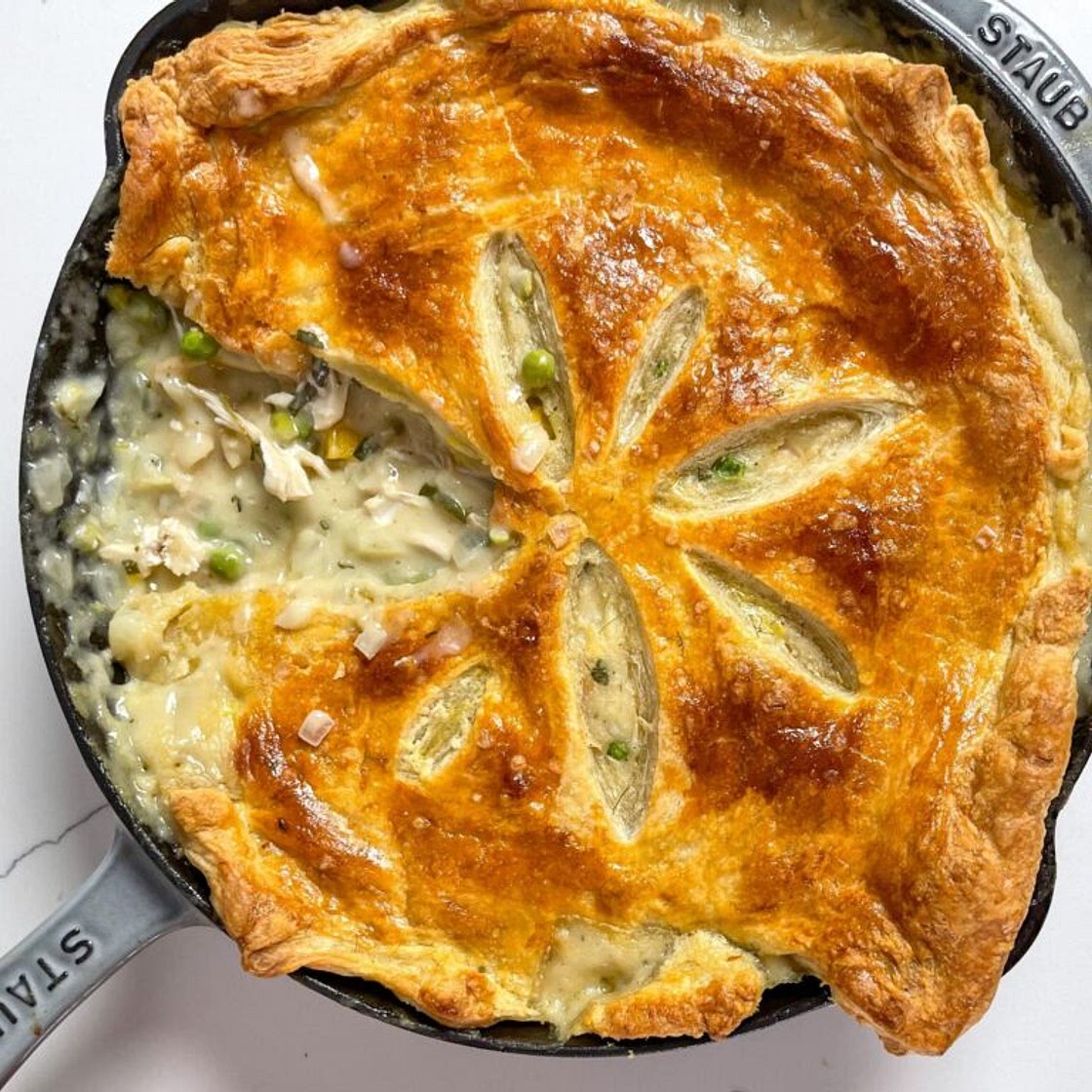 Autumn-Inspired Chicken Pot Pie