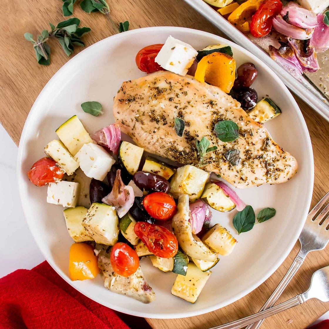 Sheet Pan Chicken and Veggies