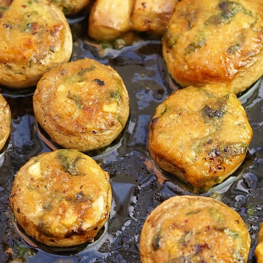 Mushrooms with Miso Butter