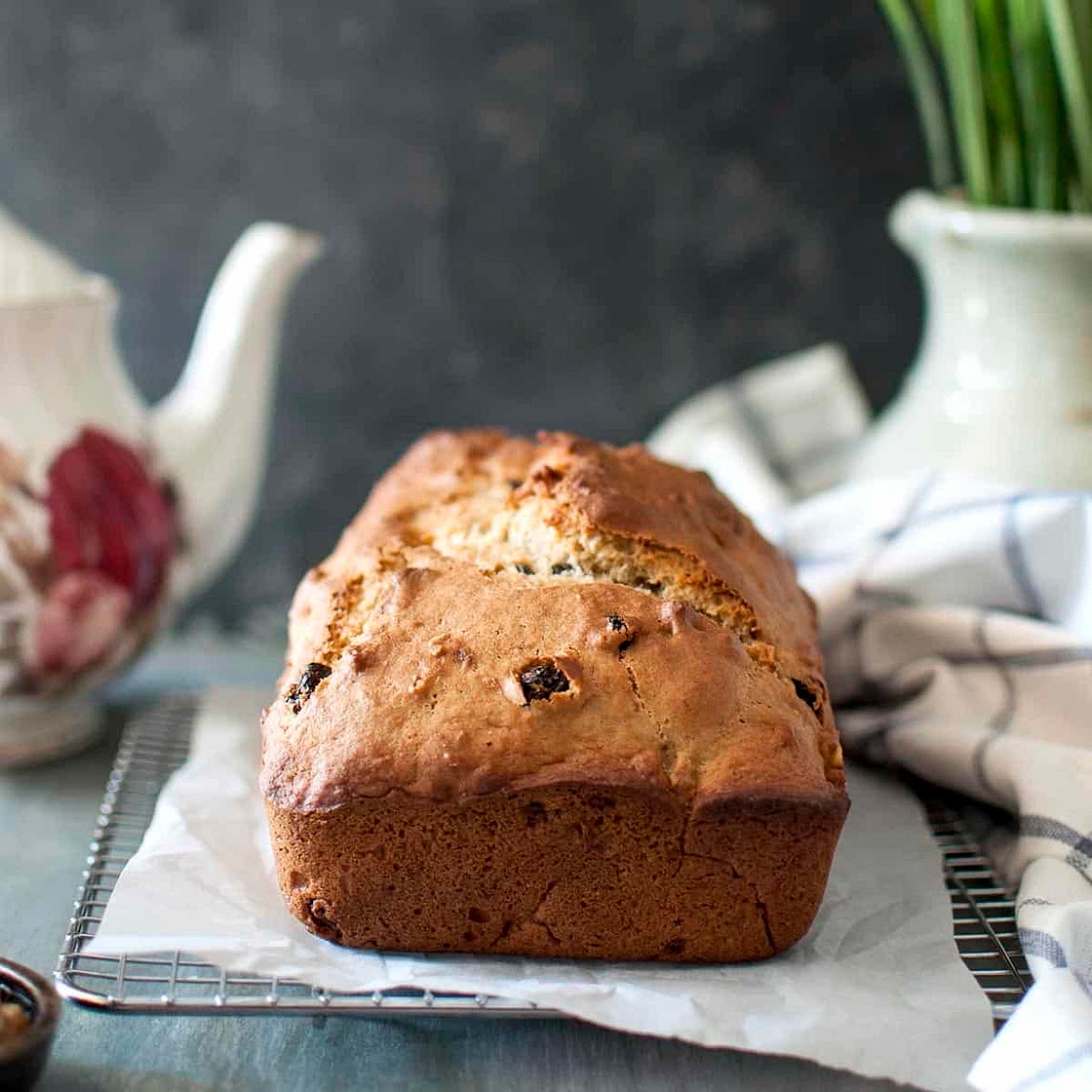 Vegan Sourdough Banana Bread
