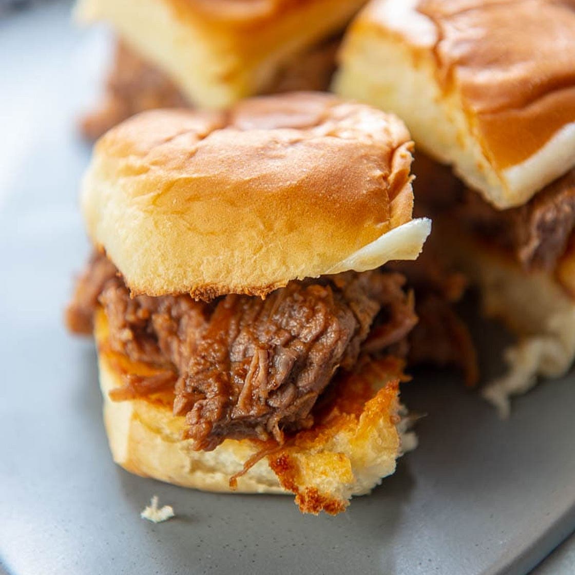 Instant Pot Brisket Sliders