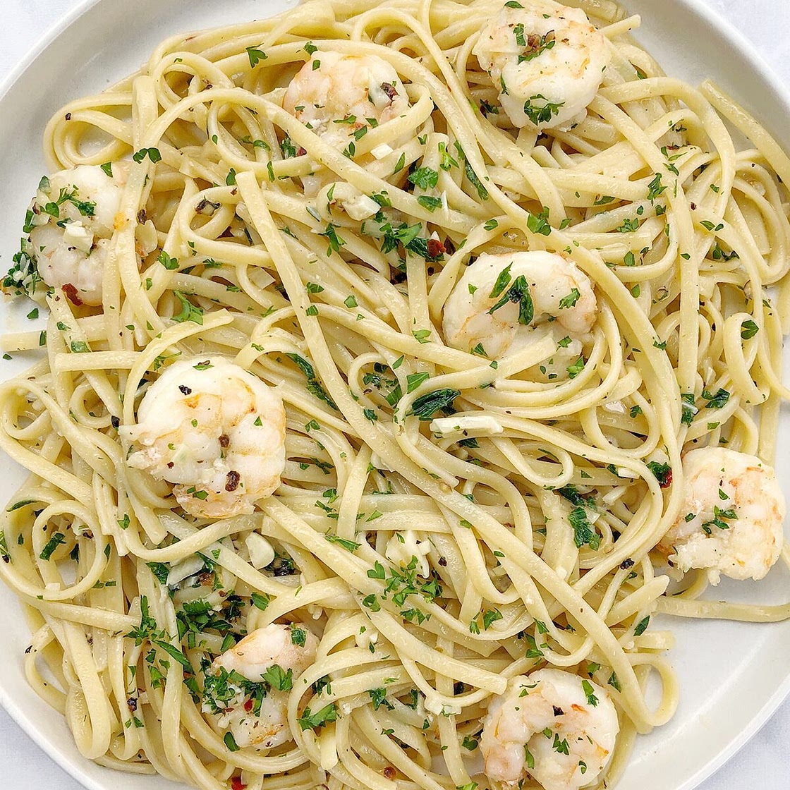 Dairy Free Shrimp Scampi