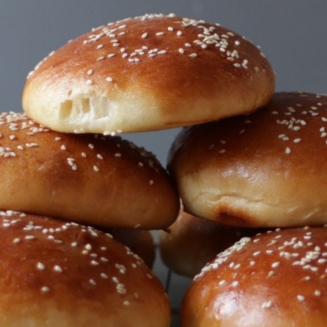 Homemade Hamburger Buns