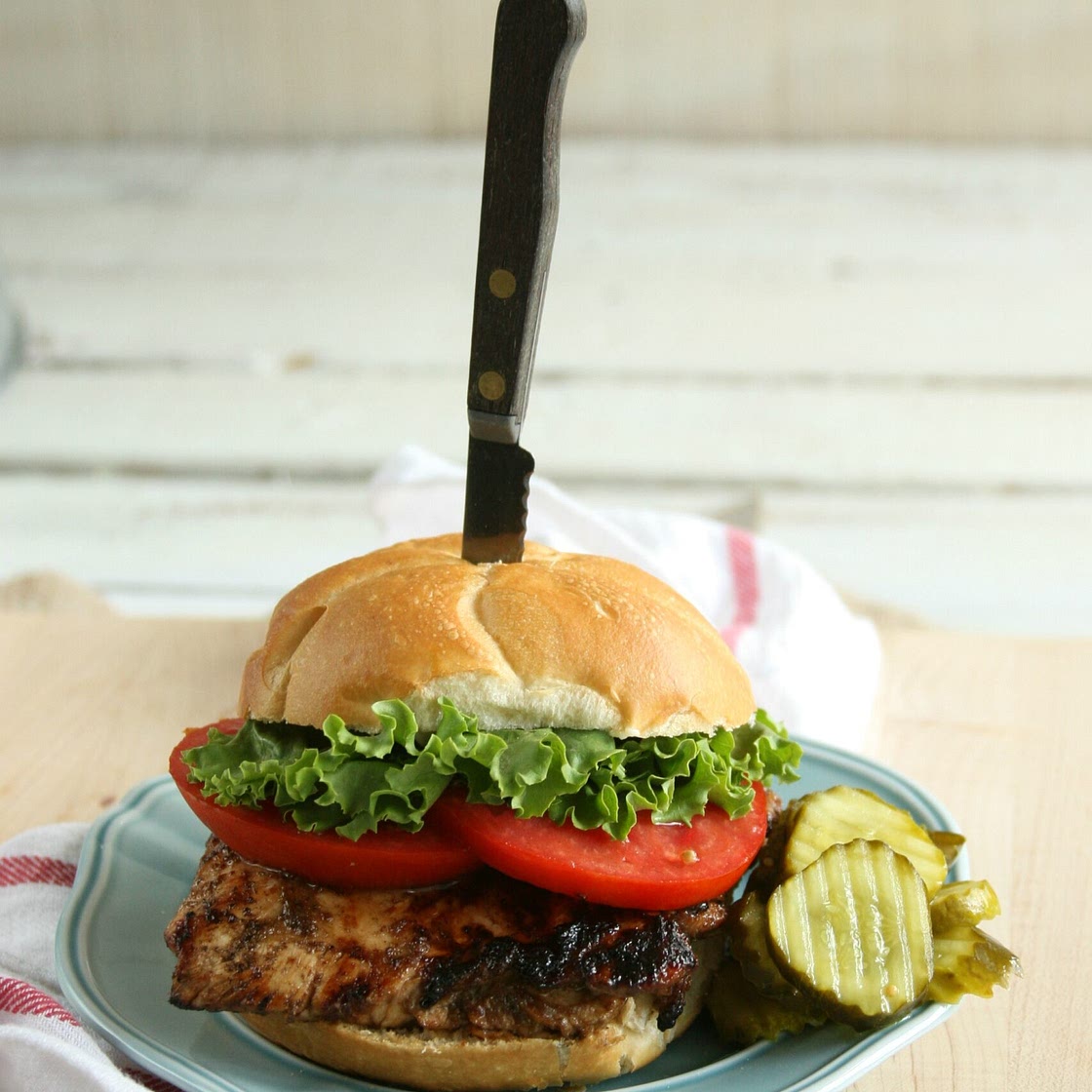 Brown Sugar Mustard Grilled Chicken