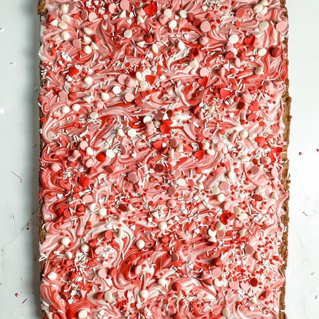 Valentine Cookie Bark!