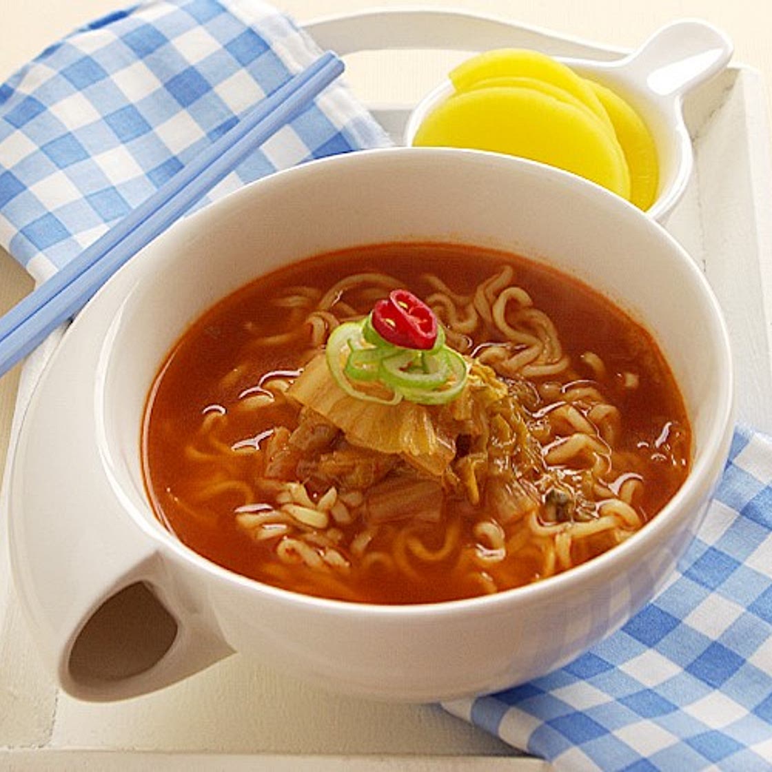 김치라면 만드는 법