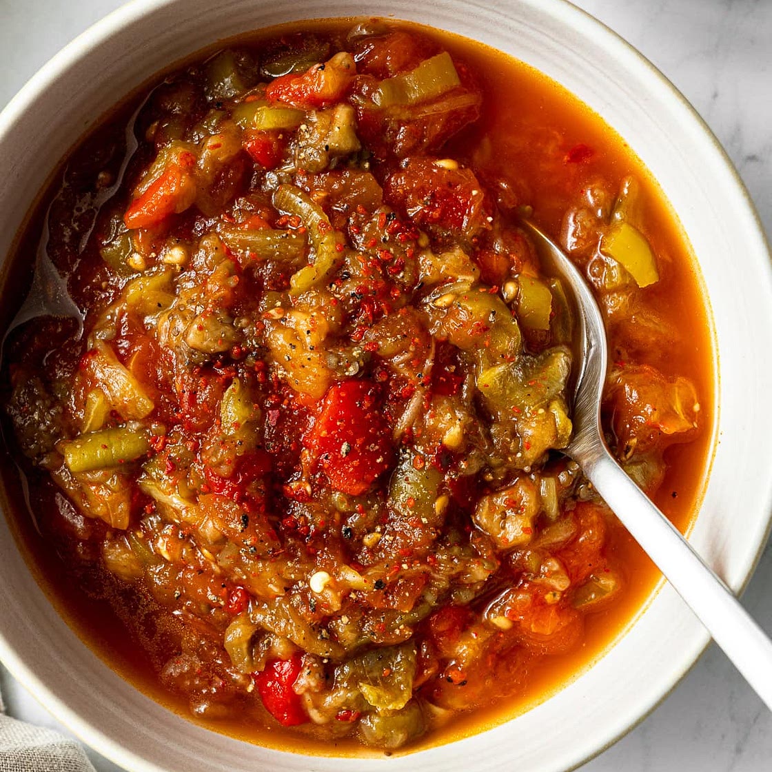 Patlican Salatasi (Turkish Eggplant Salad)