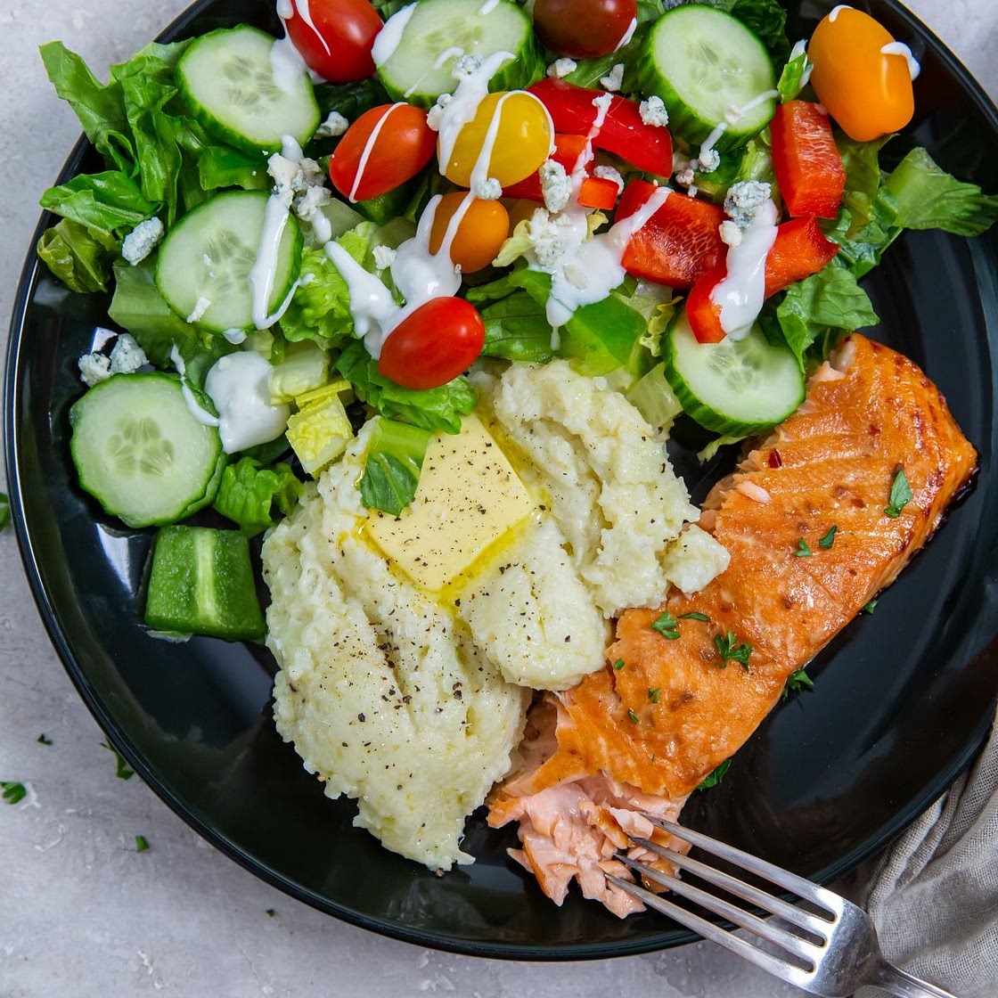 Air Fryer Teriyaki Salmon