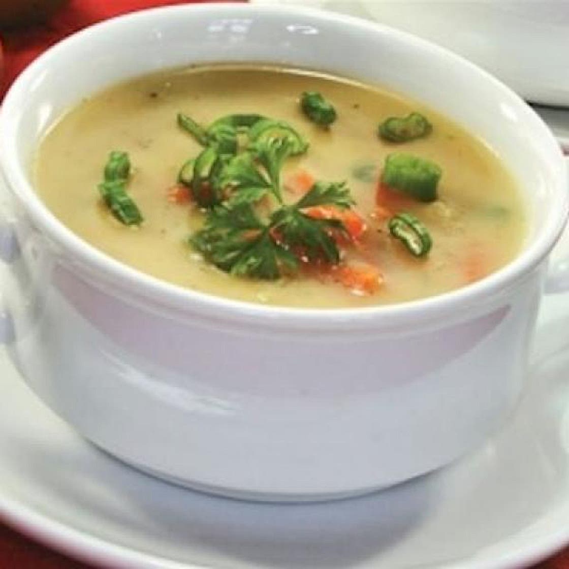 Receita de Caldo de aipim simples