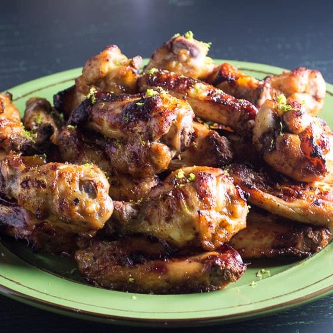 Low FODMAP Honey Roasted Chili Lime Chicken Wings