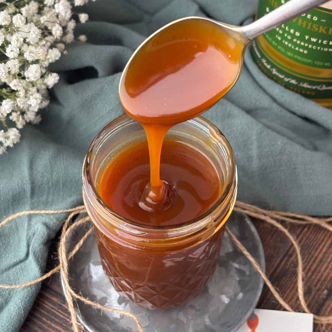 Whiskey Caramel Sauce