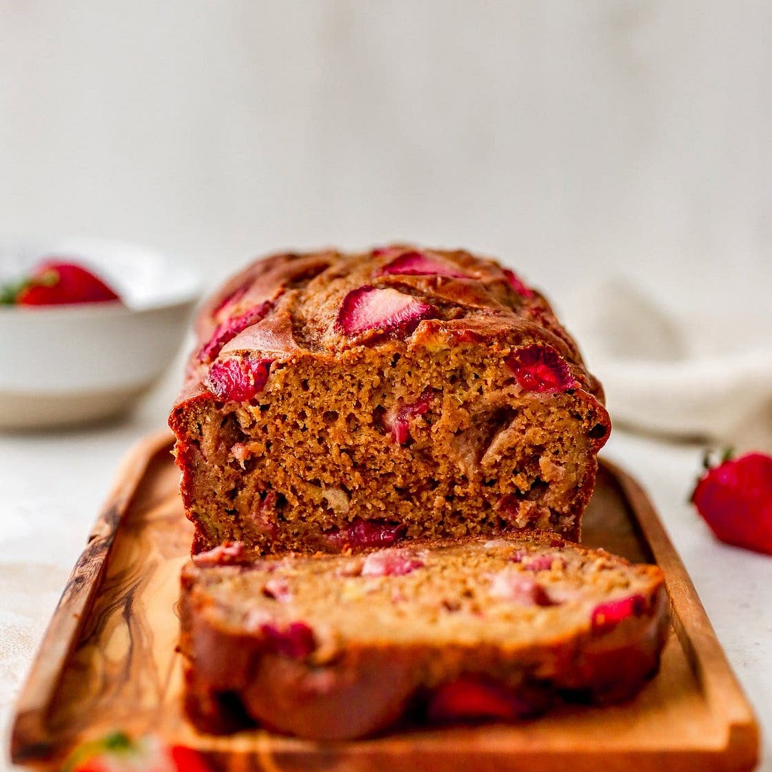 Strawberry Banana Bread