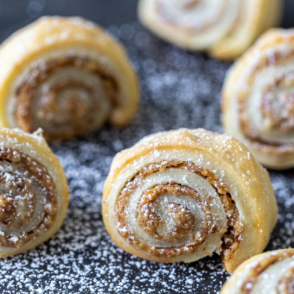 Jam and Nuts Rugelach