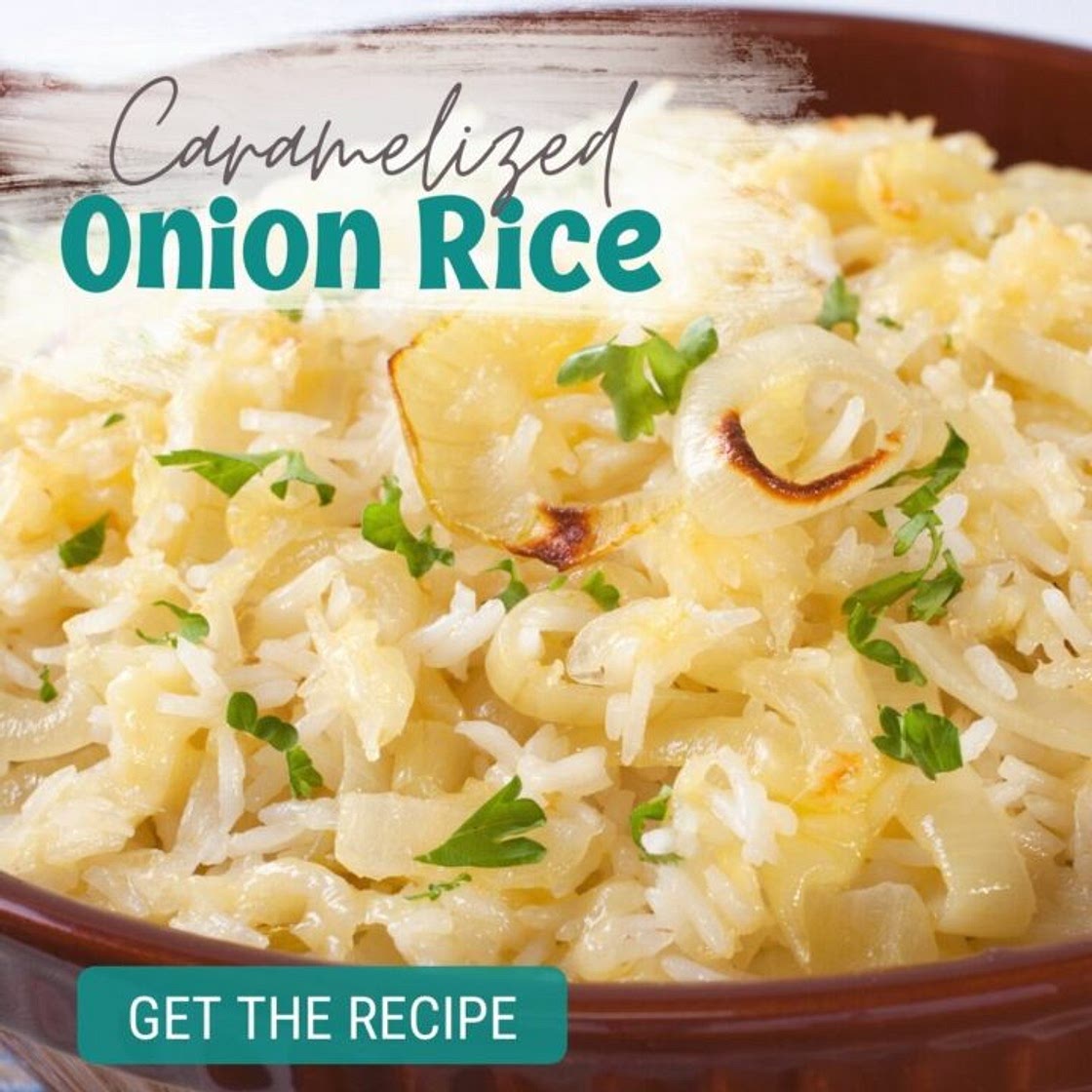 Caramelized Onion Rice - A Caribbean Rice Recipe