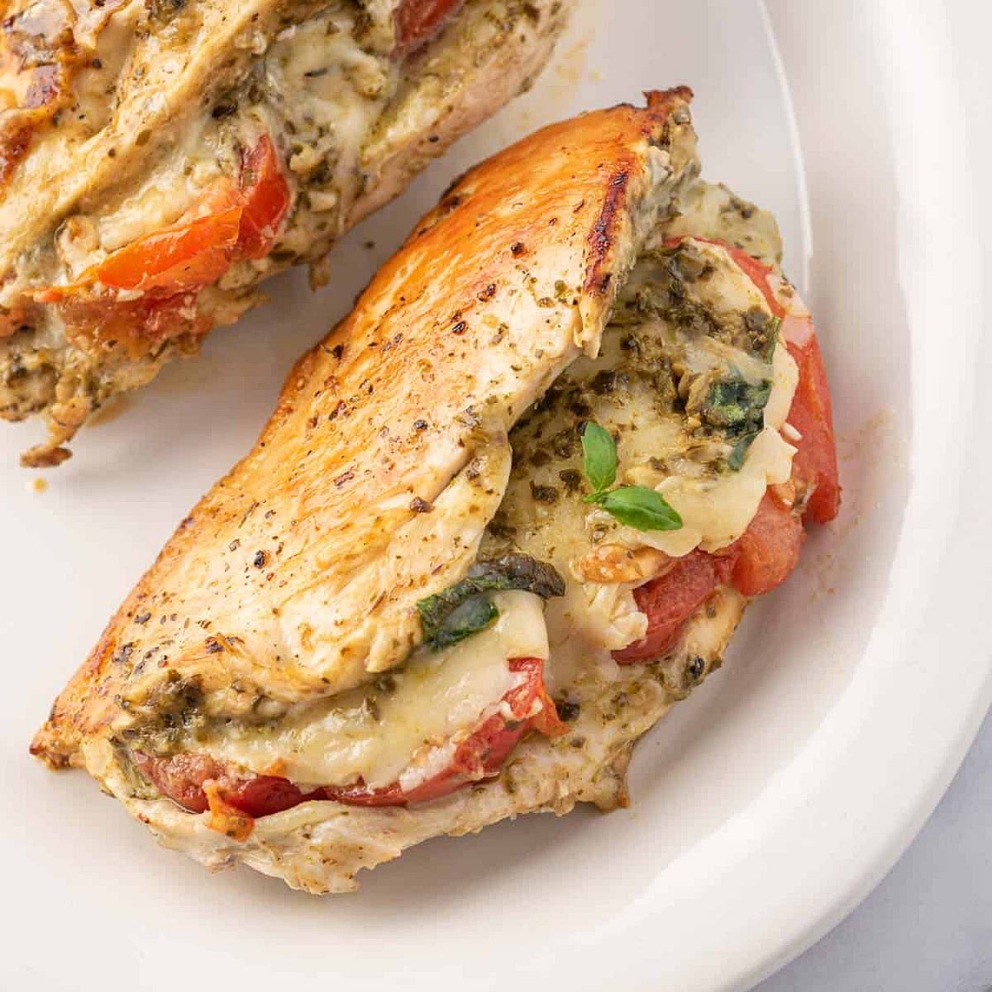 Pesto Stuffed Chicken