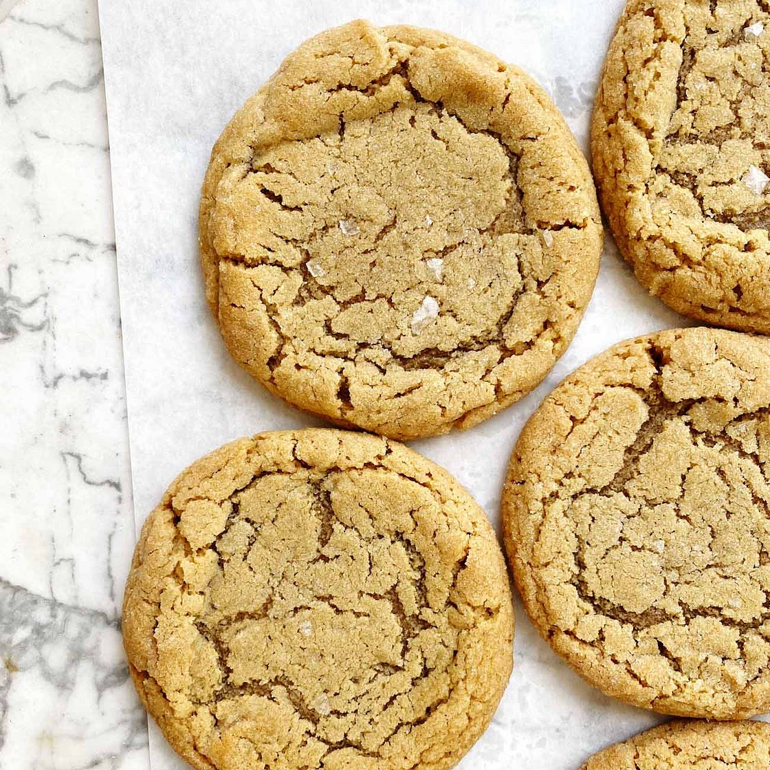 Perfectly Chewy Peanut Butter Cookies