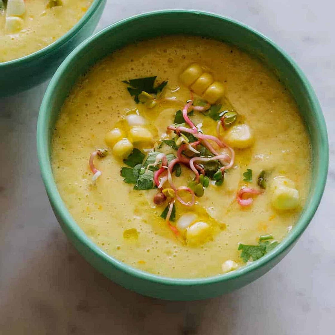 Sweet Corn Gazpacho