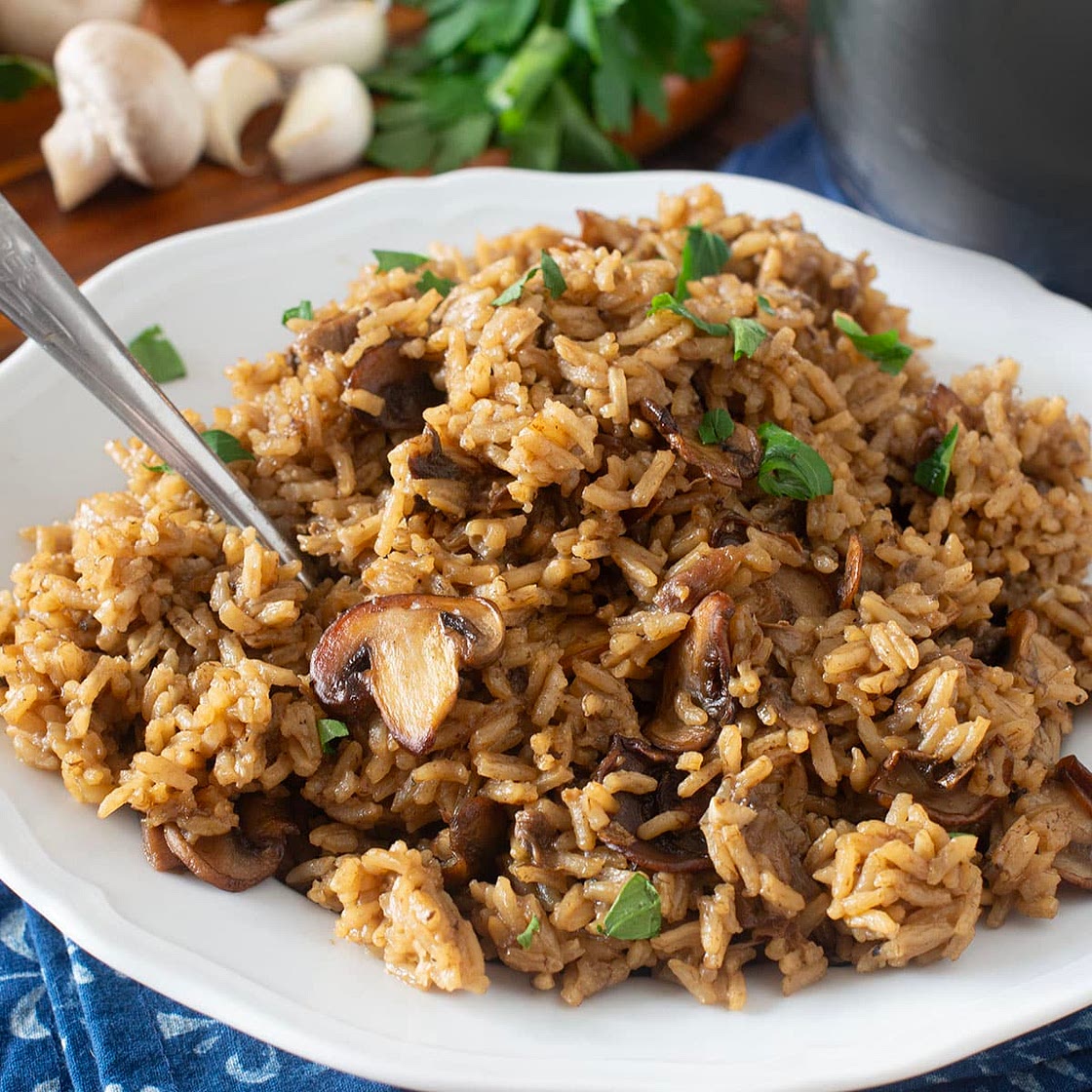 Mushroom Rice Recipe