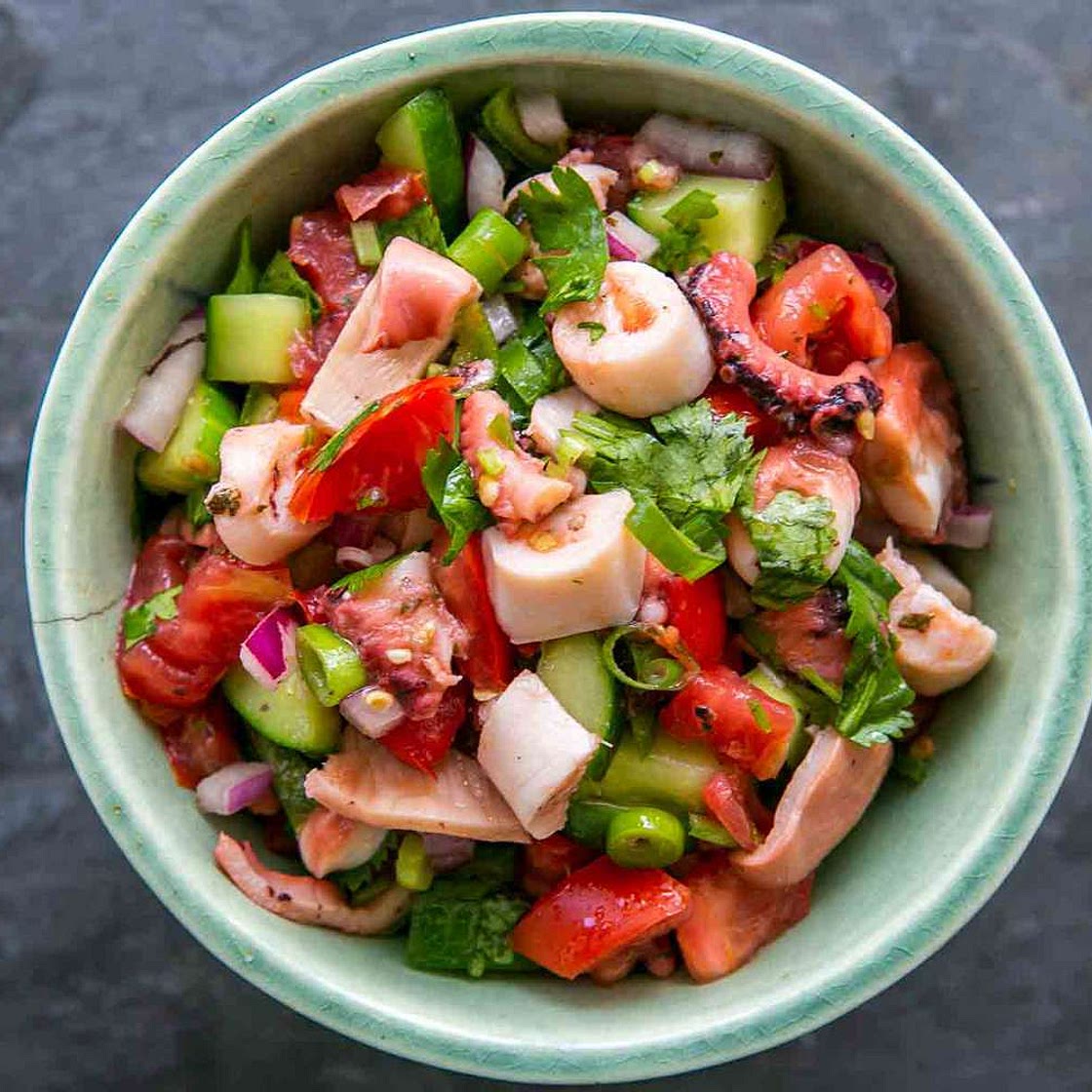 Octopus Salad (Ensalada de Pulpo)