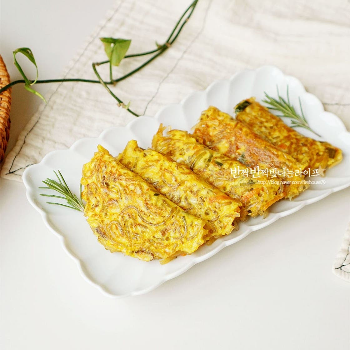 당면 계란만두 만들기 당면만두 간단간식 만드는 법 잡채만두