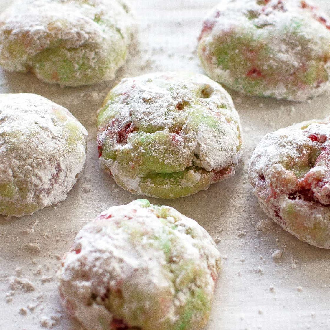 Pistachio Cherry Meltaways
