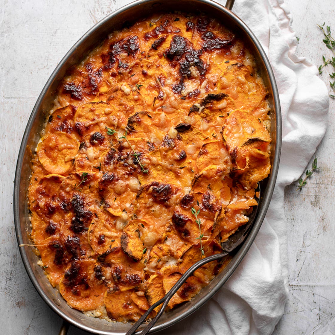Sweet Potato Gratin
