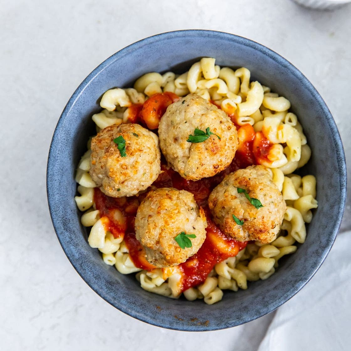 Air Fryer Chicken Meatballs