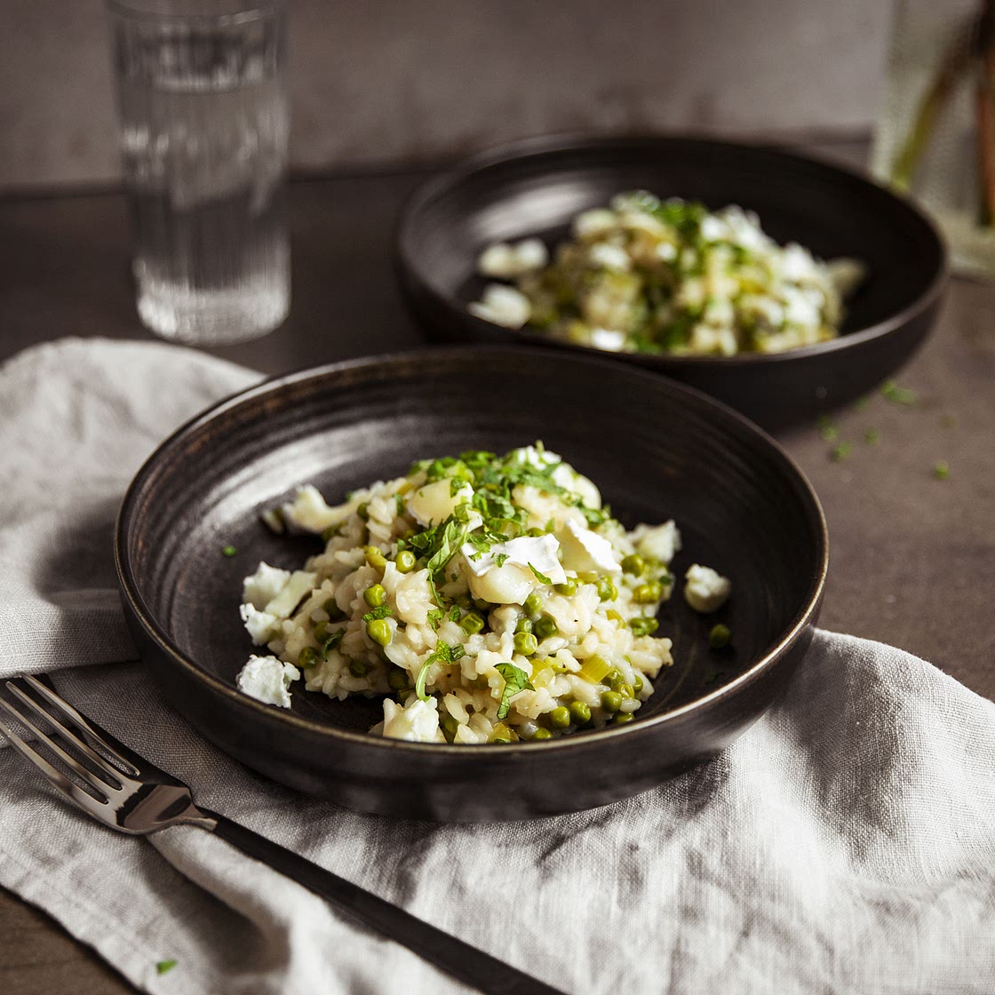 Risi e Bisi (Italian rice and peas)