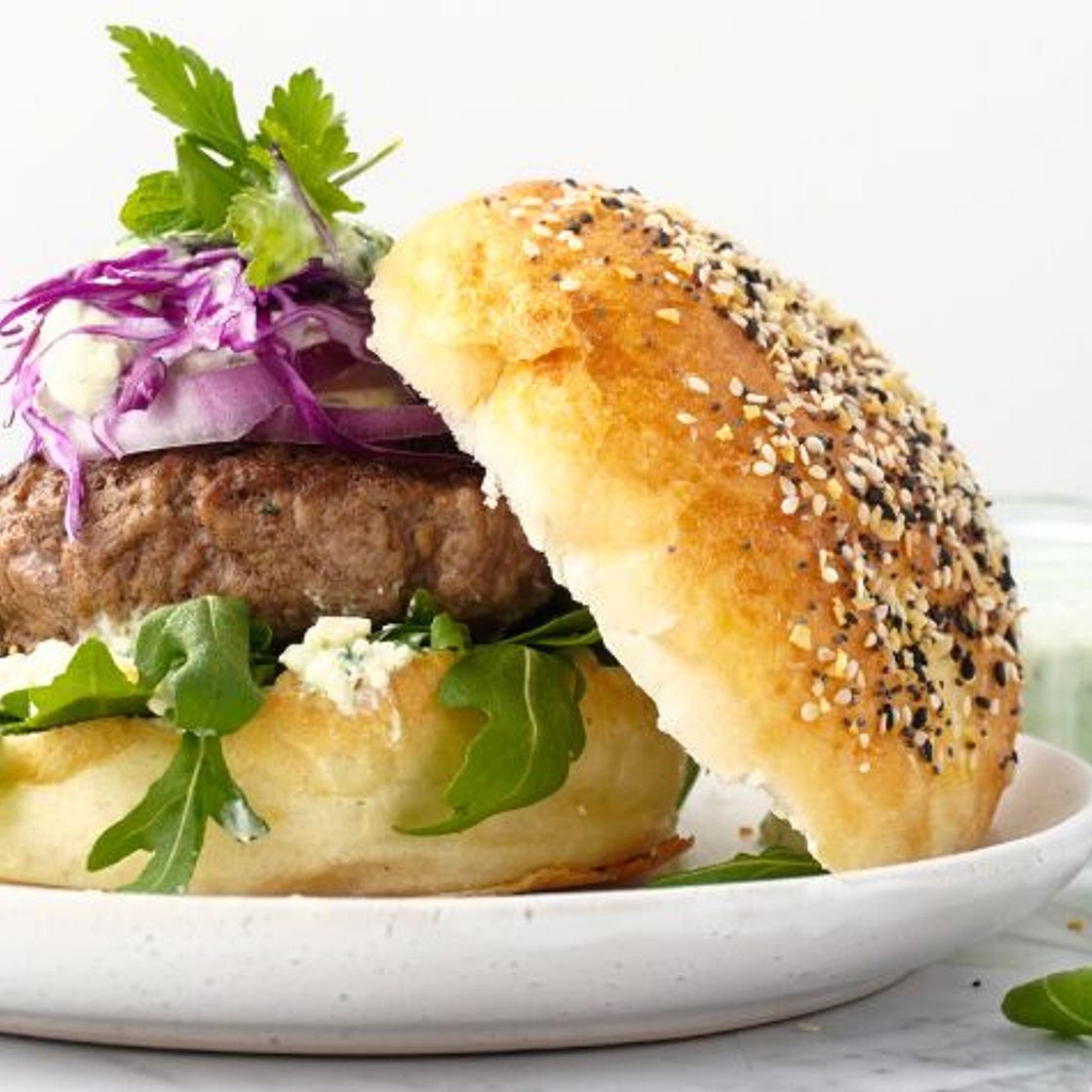 Grilled Lamb Burgers