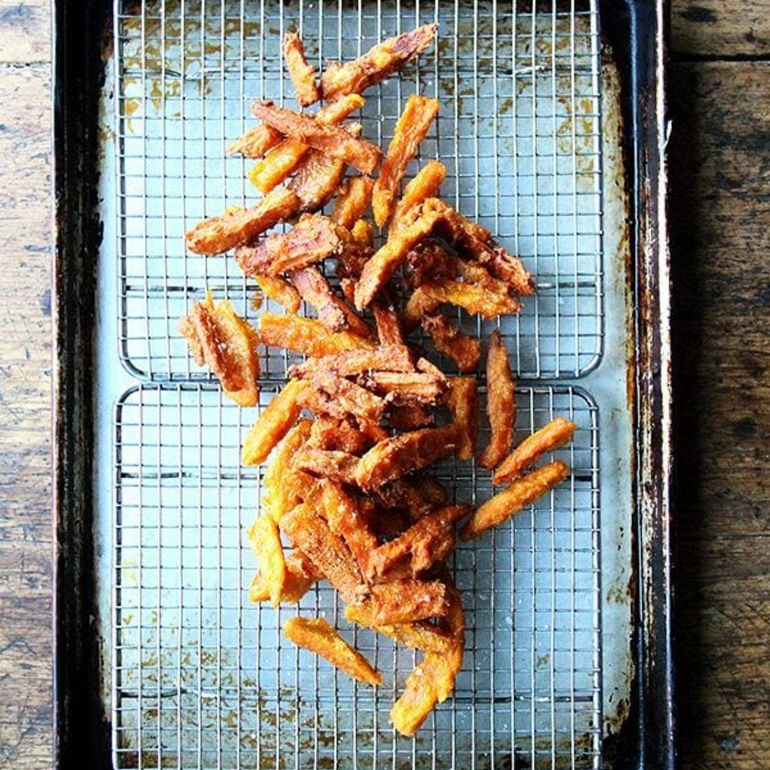 Thick-Cut Sweet Potato Fries