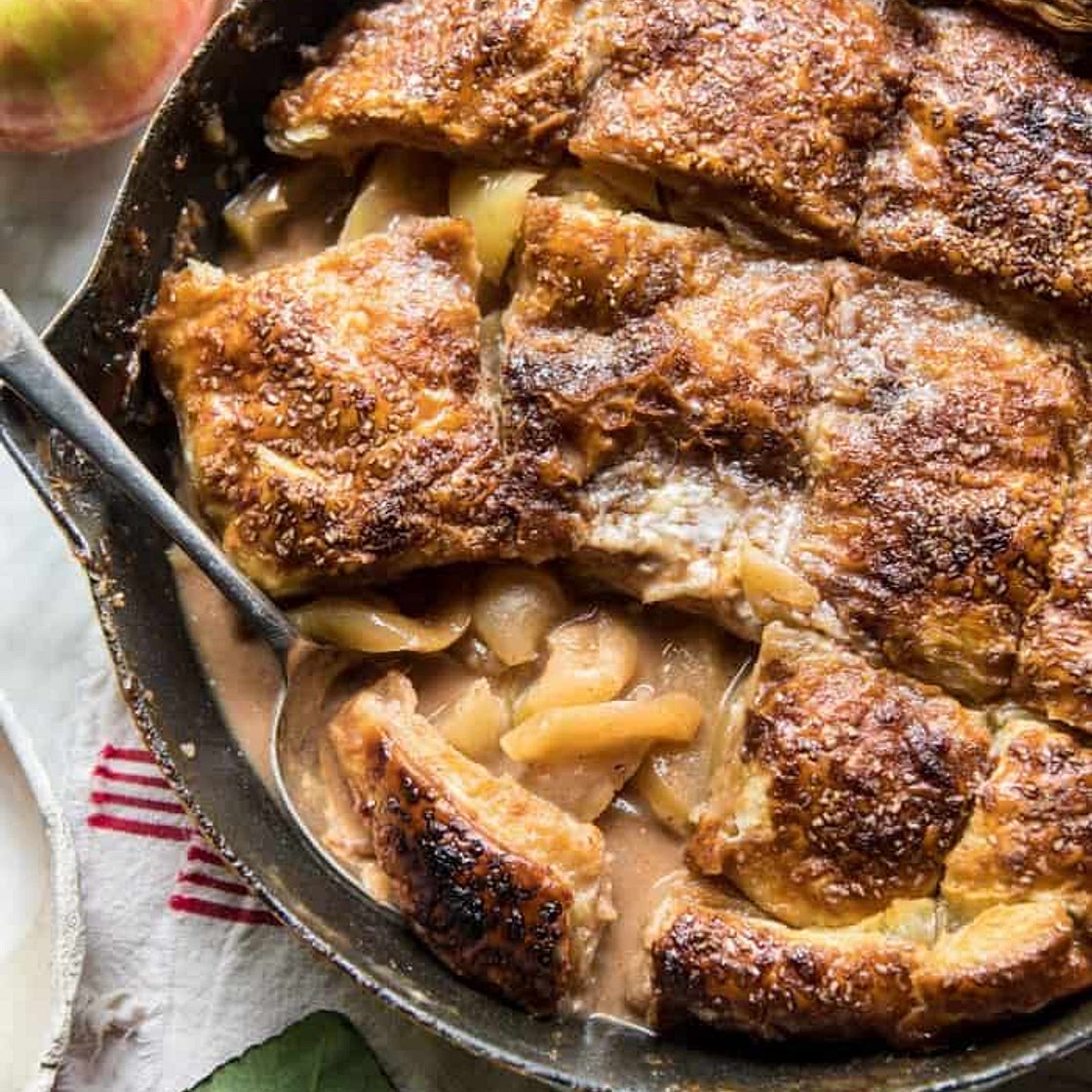 Honeycrisp Apple Pandowdy