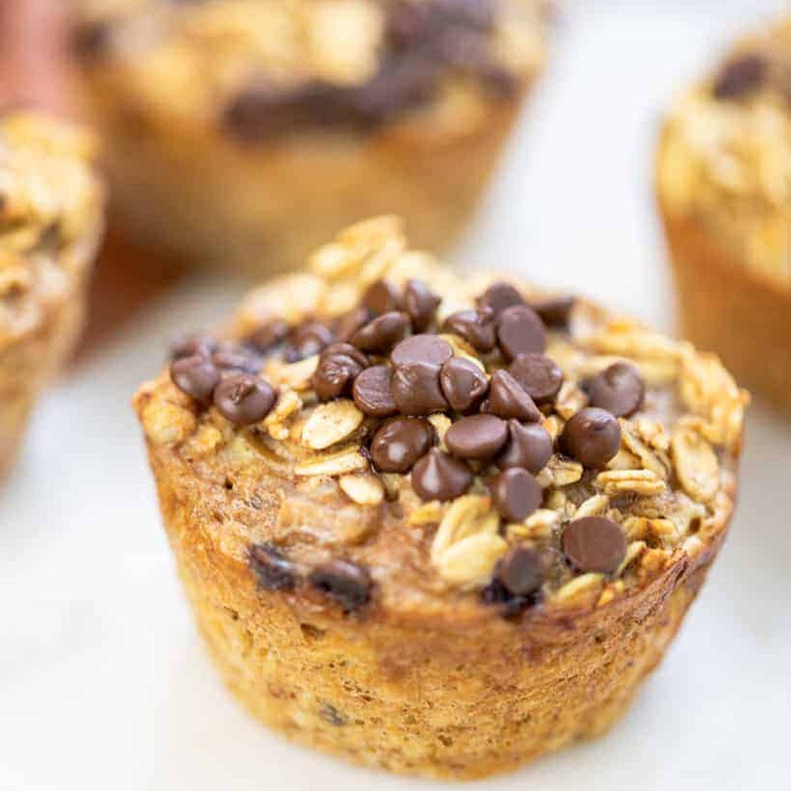 Banana Oatmeal Muffin Cups