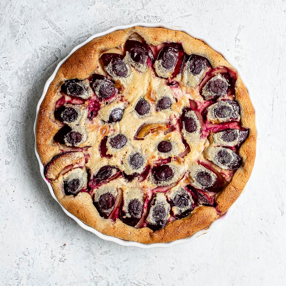 Plum Clafoutis Recipe