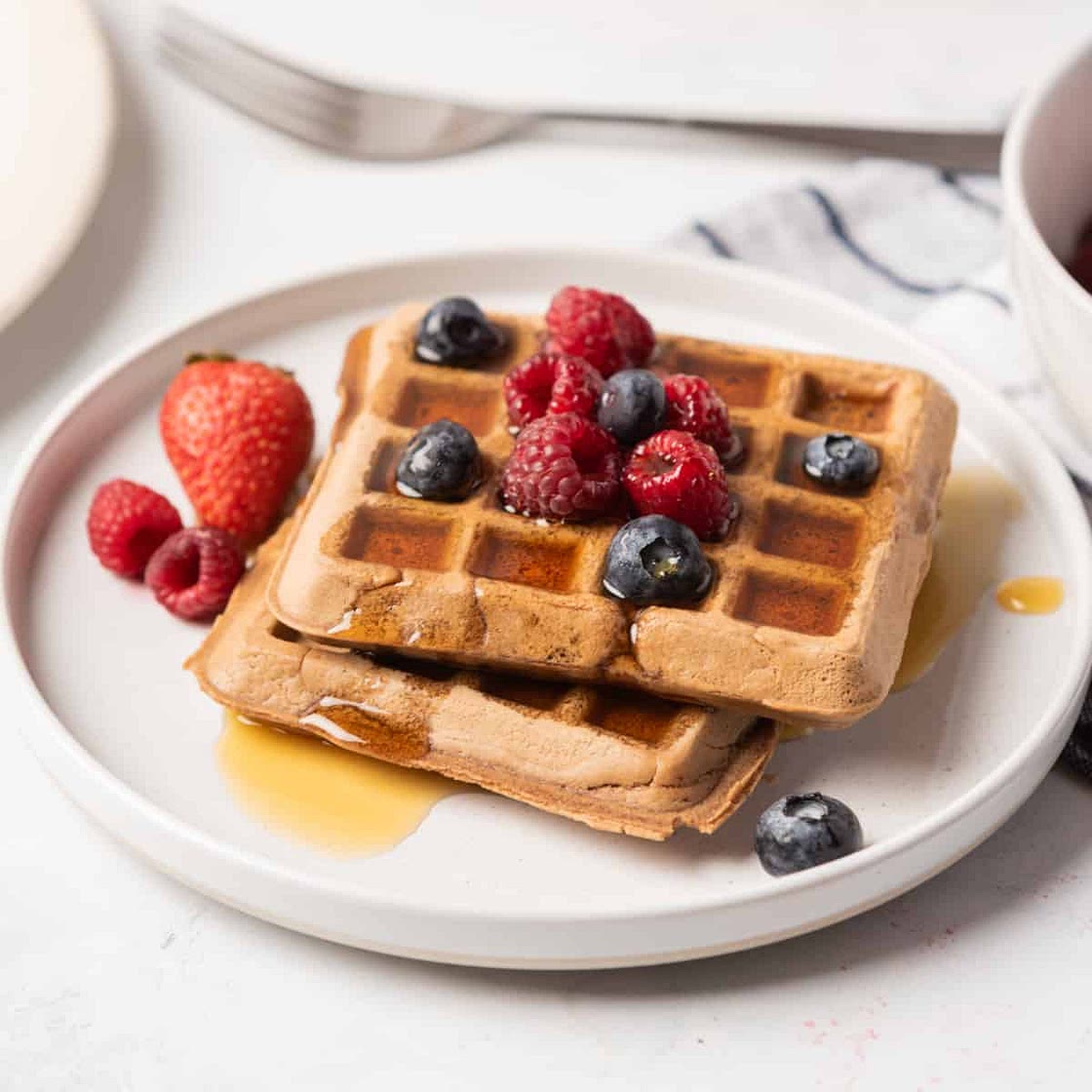 Best Vegan Waffles (Easy Homemade Recipe)