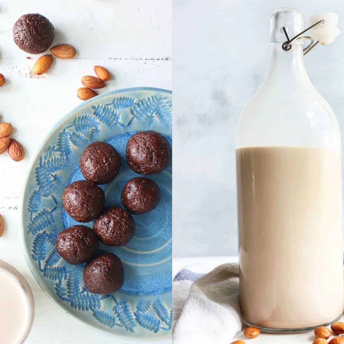 Chocolate Peanut Butter Almond Milk