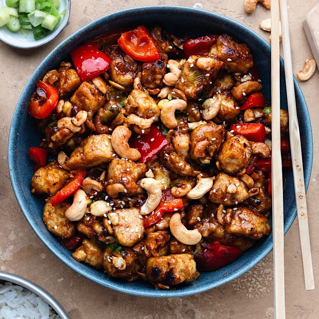 Cashew Tofu Stir Fry