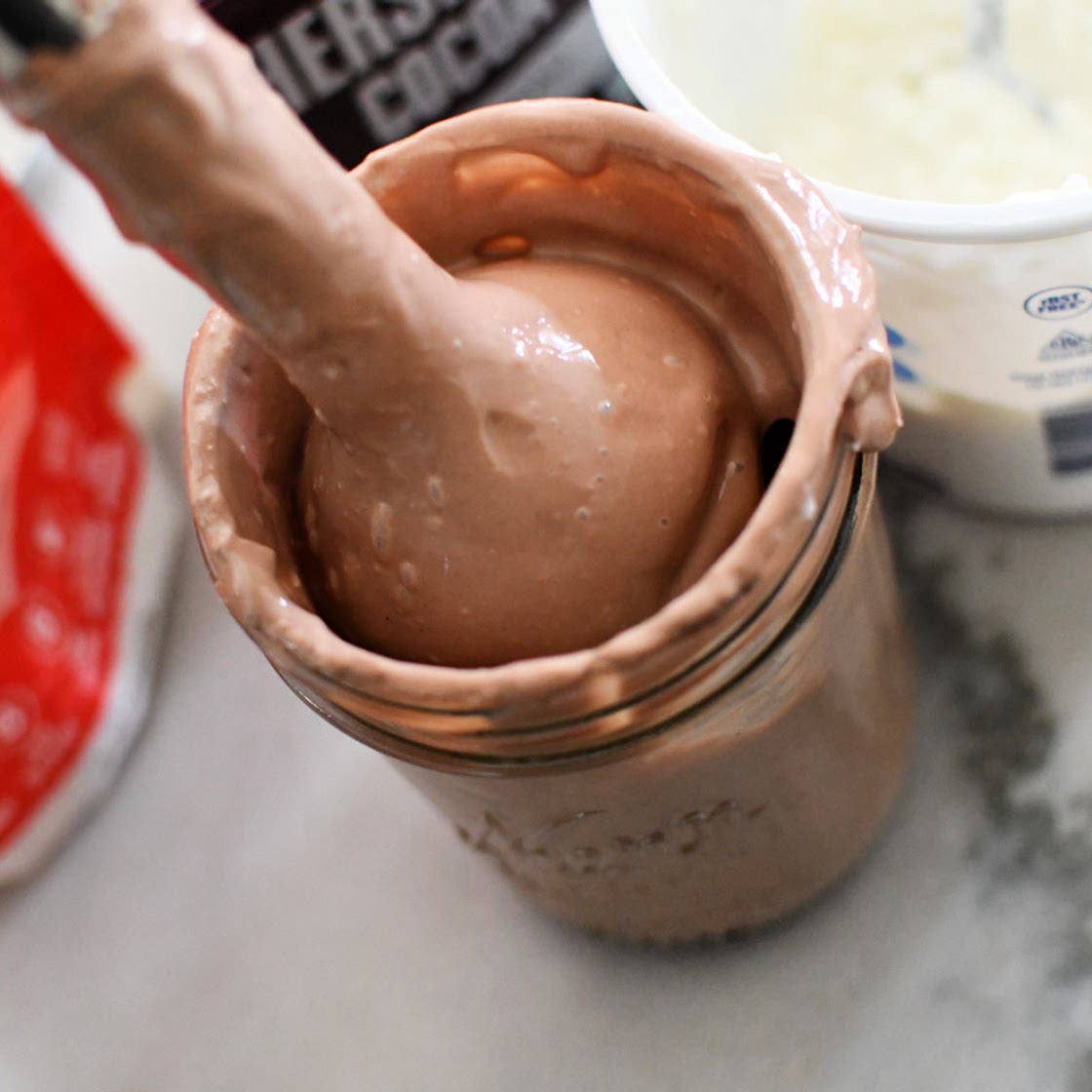 Keto Cottage Cheese Mousse