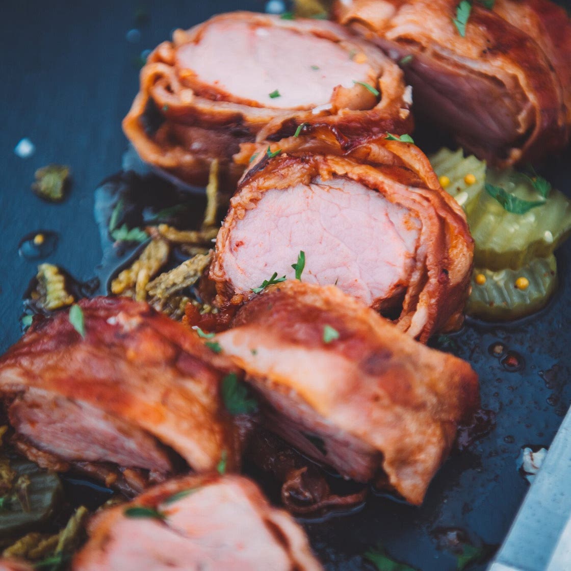 Pork Tenderloin Wrapped in Bacon Recipe