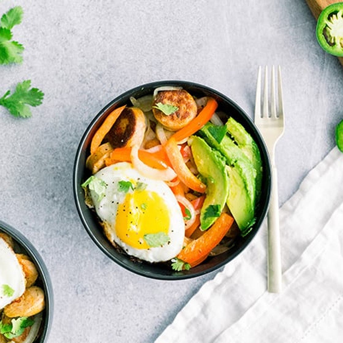 Breakfast Burrito Bowl (PCOS-Friendly)