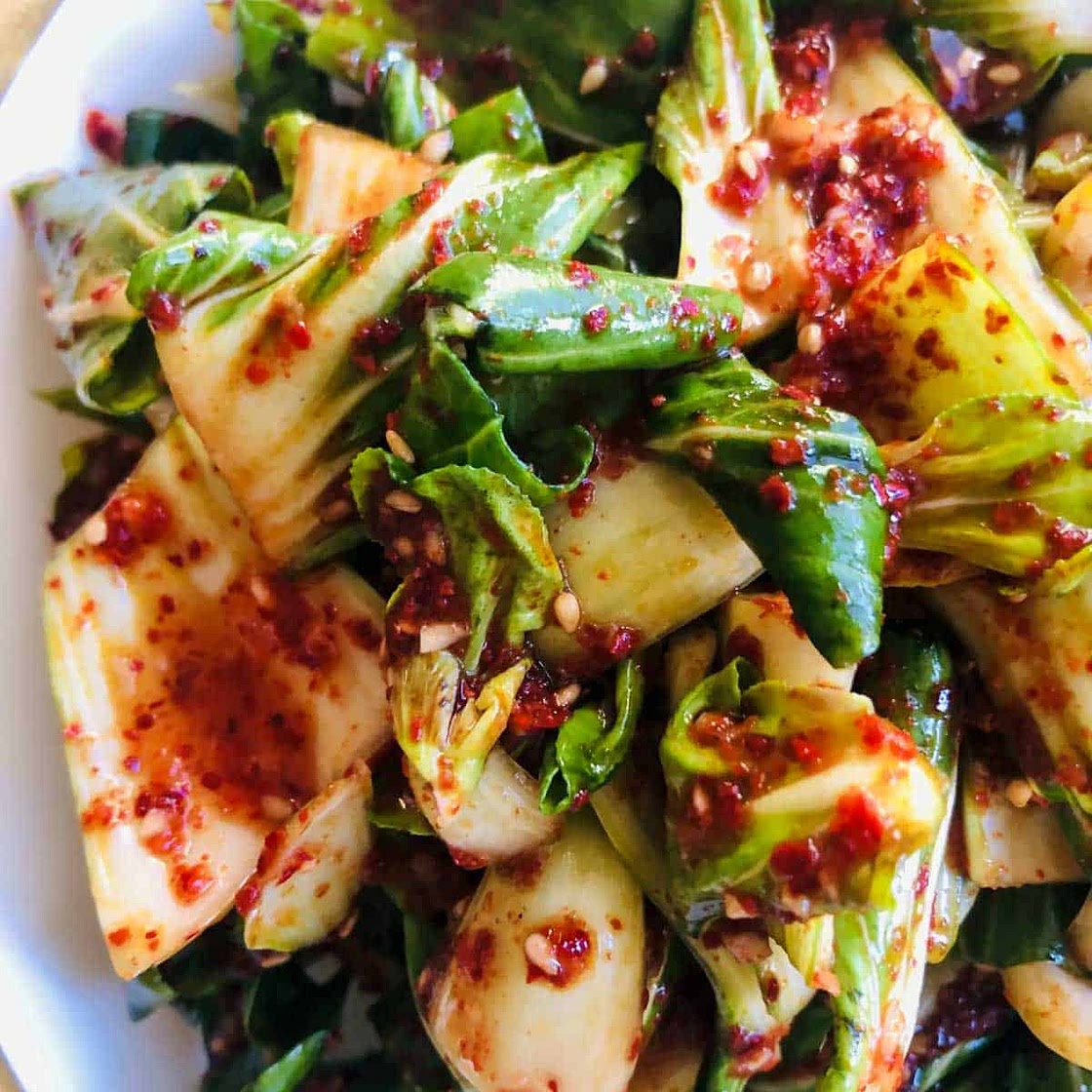 Korean Bok Choy Kimchi