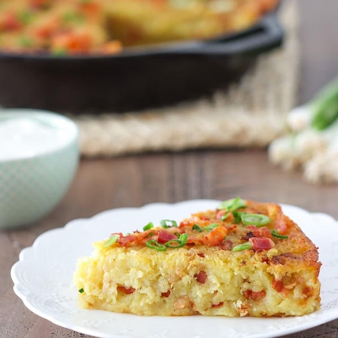 Belarusian Potato Babka