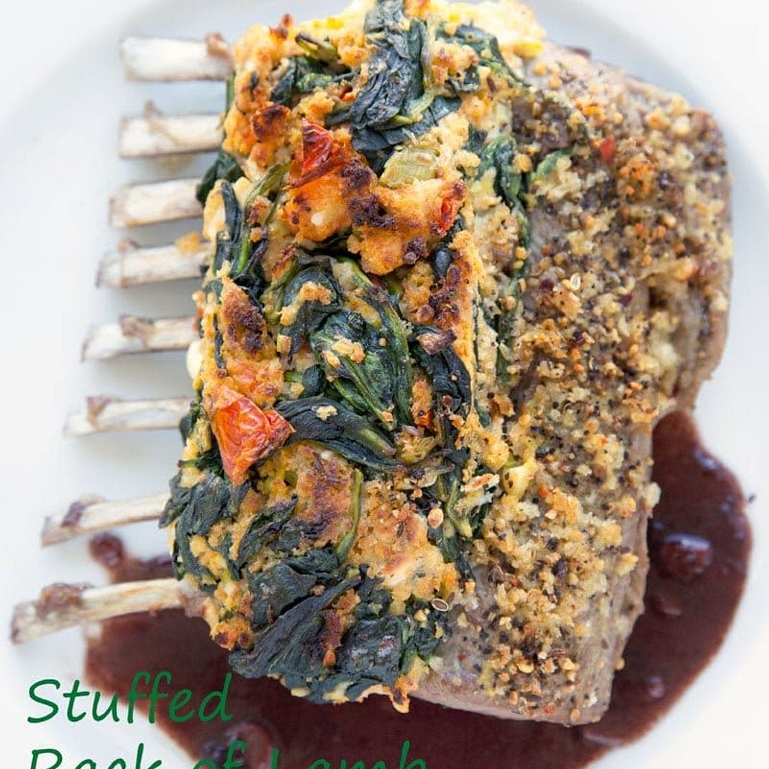 Stuffed Rack of Lamb