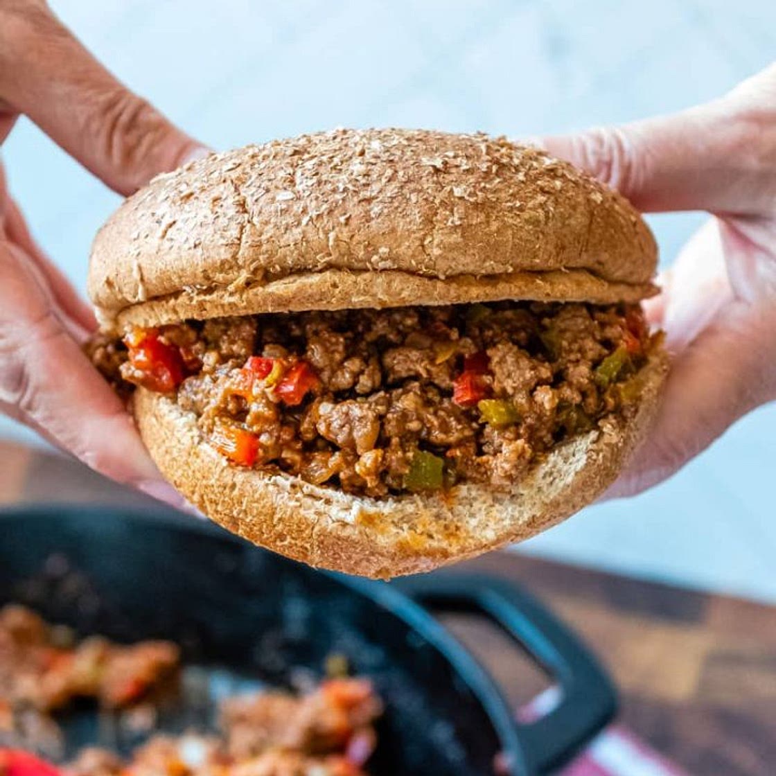 HOMEMADE SLOPPY JOES