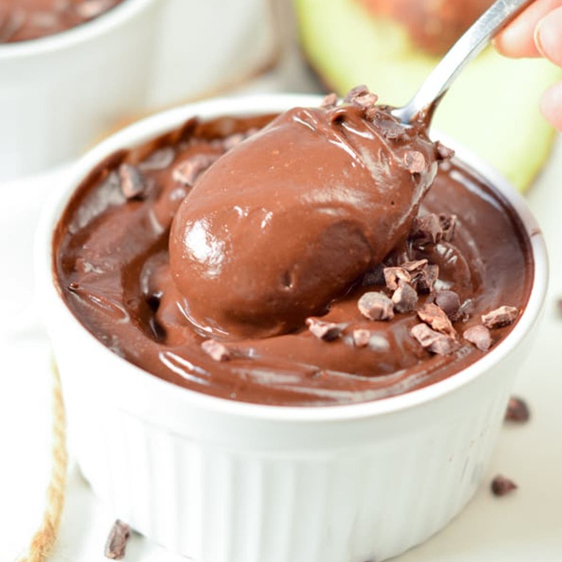 Chocolate Avocado Pudding (Keto, Paleo, Sugar-Free)