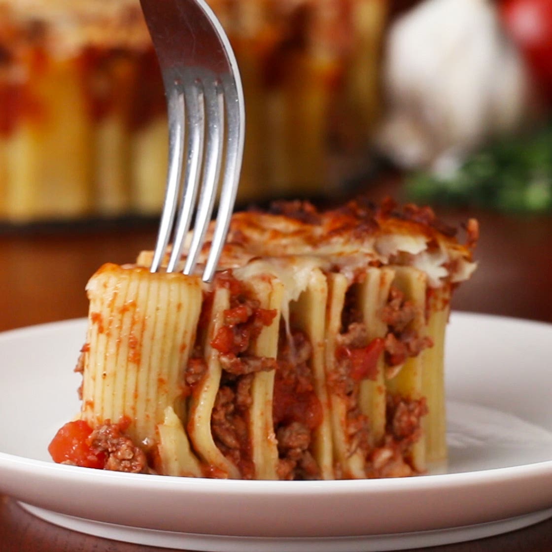 Rigatoni Pie Recipe by Tasty