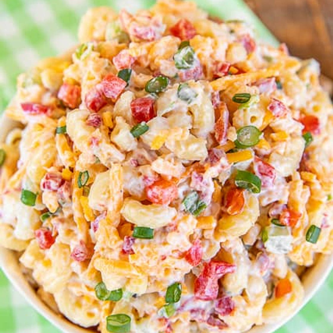 Pimento Cheese Macaroni Salad