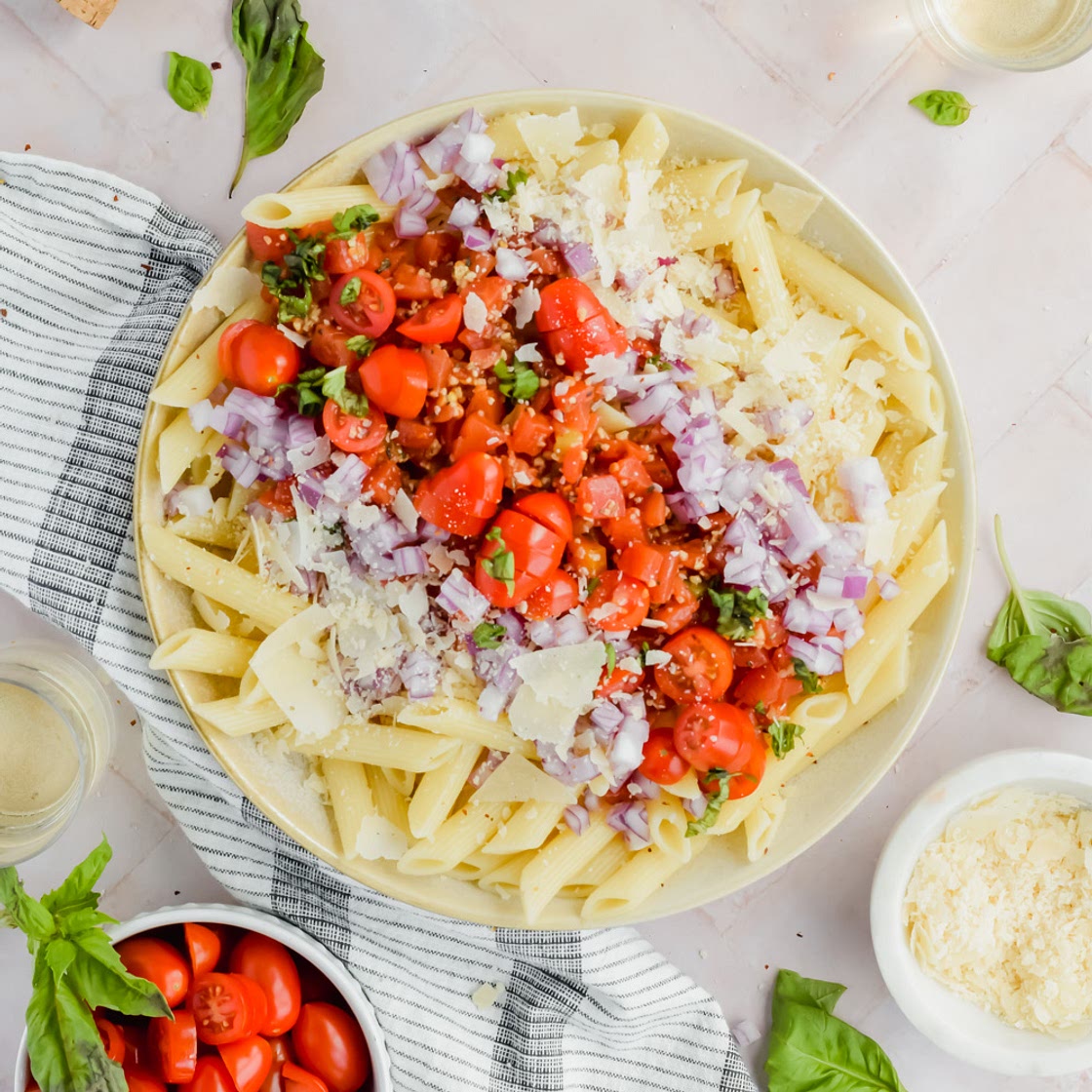 Bruschetta Pasta Salad